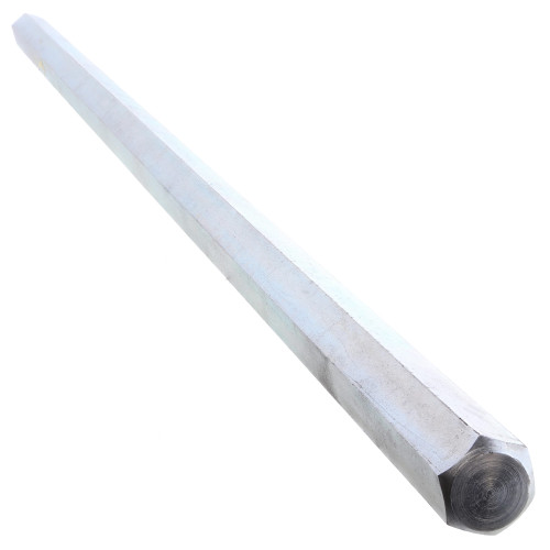 Shaft 7/8" Hex C1018 Plated for Ground Support Equipment