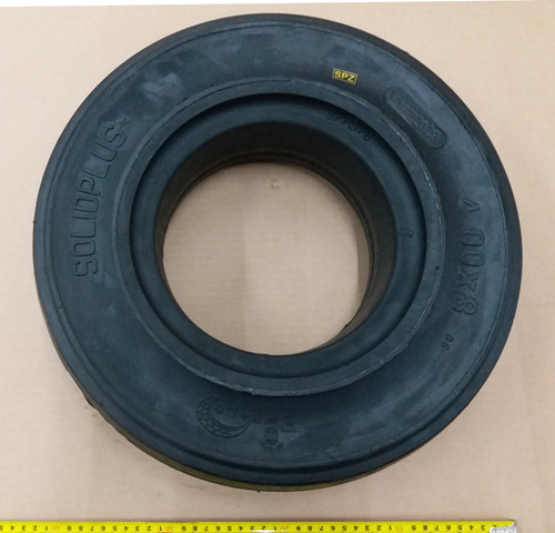 RAMPTECH 2 Stage Tire 4.00 x 8.00 x 3.75 for Ground Support Equipment