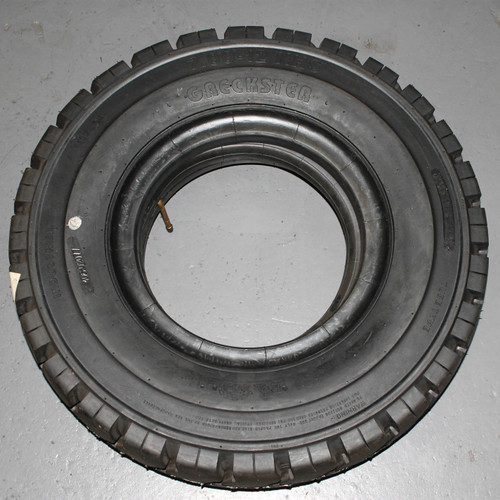 RAMPTECH 700x12 Industrial Tread Tire with Tube & Flap, 16PR for GSE