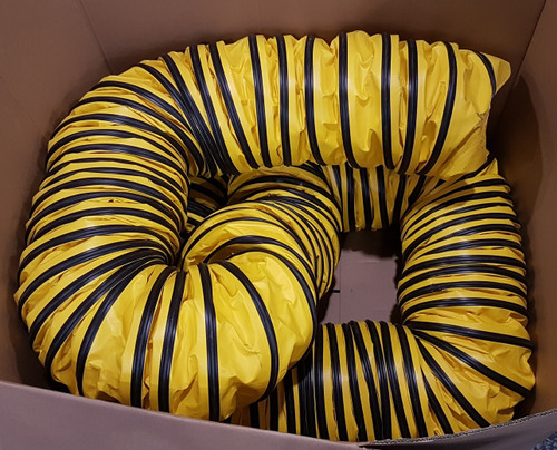 RAMPTECH 14" x 50' Duct with ISP Cuff for Ground Support Equipment