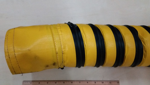 RAMPTECH 4-1/2" x 30" Duct BLY CL End FV In C Out for Ground Support Equipment