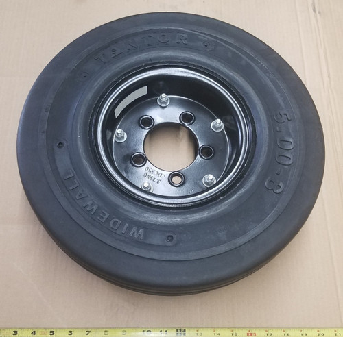 ASM- 500X8 3 3/8 HP RIB TREAD BLK RIM-583738AG