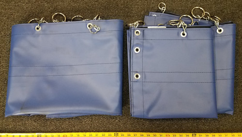 Blue Curtain Panel 55" x 58" for WASP A01154D JUN08 Ground Support Equipment