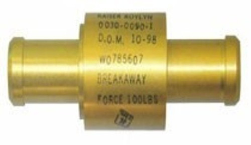 3/4" Aviation Water Service Truck Breakaway Safety Coupling