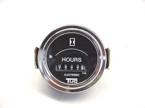 Mechanical Hour Meter Gauge 12-24V DC | Aircraft GSE Equipment Counter | Compatible with TUG & VOLK Ground Support Vehicles