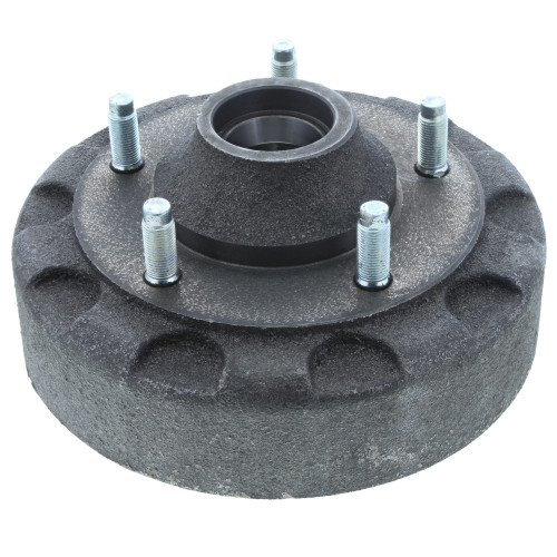 Harlan & Clark Baggage Tractor Front Hub Assembly with Brake Drum - Airport Ground Support Equipment Part (OEM Compatible)