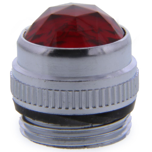 Red Lens for JBT and FMC GSE Equipment: Compatible with Pallet Transporters, Cargo High Loaders, Passenger Stairs, De-Icing Trucks, and Aircraft Tow Tractors