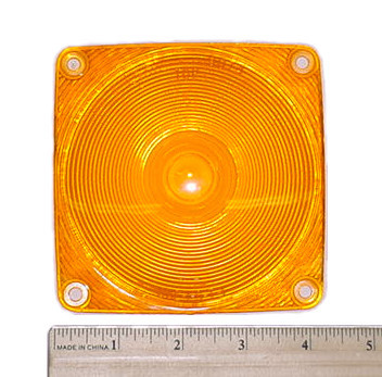 Amber Lens for JBT Tempest De-Icing Trucks, FMC B600 Tow Tractors, and JBT 623-4300 Cargo High Loaders – Durable Replacement Part