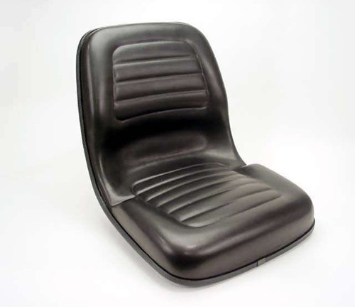 Heavy-Duty Vinyl Forklift Seat - Compatible with Hyster E40-65Z Series | Industrial-Grade Replacement GSE Part