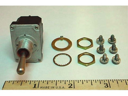 Heavy-Duty Industrial Toggle Switch - 2-Position SPST for Ground Support Equipment (GSE) & Aerial Work Platforms