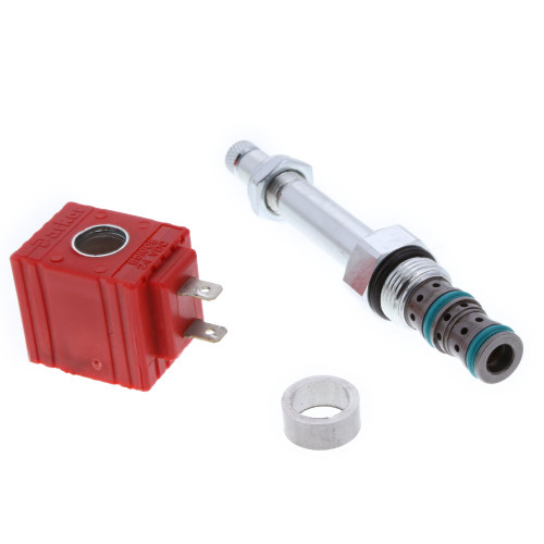 Industrial 3-Way Solenoid Valve Cartridge with Coil Assembly - Aircraft De-Icing Equipment Component (Tempest/LMD Compatible)