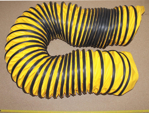 RAMPTECH 12" x 25' Stainless Steel Duct for Ground Support Equipment