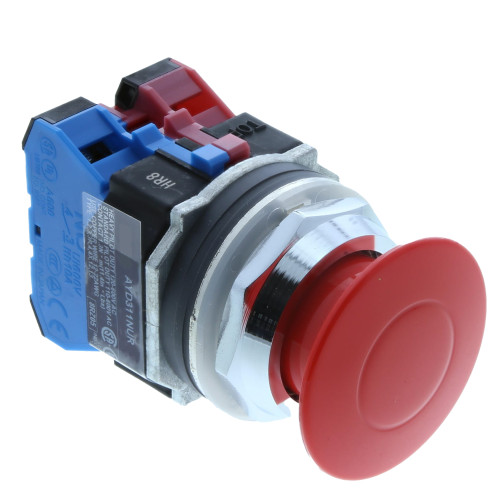 E-Stop Switch with NC & NO Contact Block for Global Ground 1200 Series & Deicer 2001