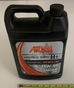15W40 Engine Oil, 1 Gallon - High Performance for Aviation Ground Support Equipment