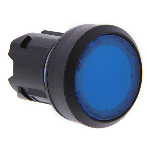PUSHBUTTON, ILLUM. HD BLUE MOMENTARY-1177344PUSHBUTTON