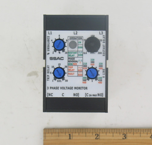 Universal 3 Phase Monitor for Aviation Ground Support Equipment
