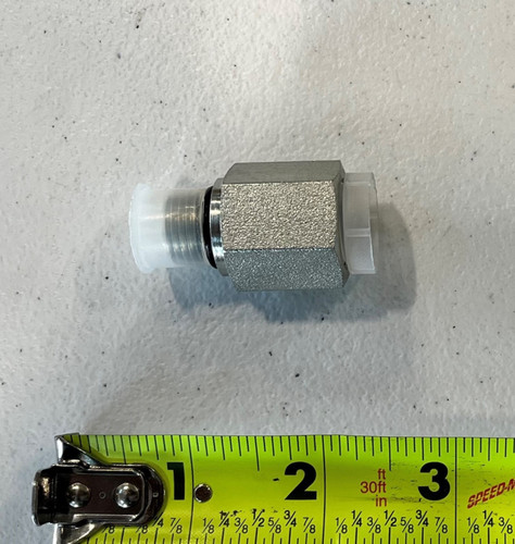 SAE-6 Male ORB to 3/8in NPT Female Adapter for Ground Support Equipment