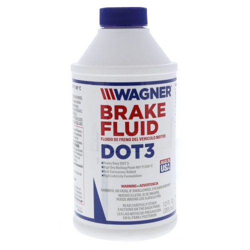 FLUID, DOT3 BRAKE 12 OZ-DOT3