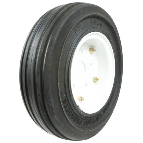 400x8 Tire/Wheel Assembly, 2 Stage, 2.5in HP, White - GSE Part