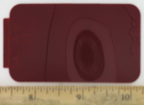 Red Rectangular Reflector for STINAR SPW-500-PL Ground Support Equipment
