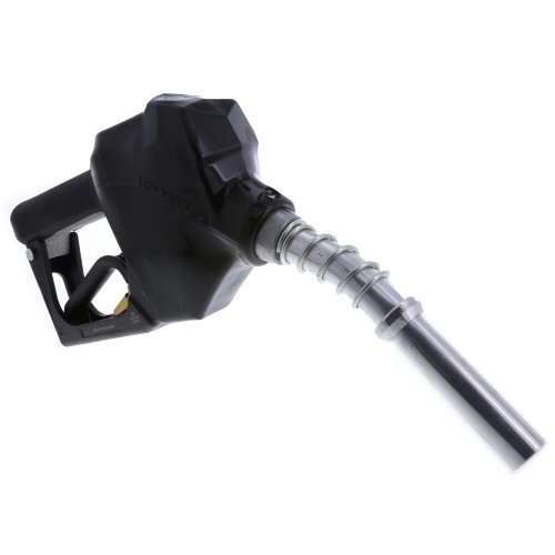 Fuel Nozzle with Black Handle and Spring for Ground Support Equipment