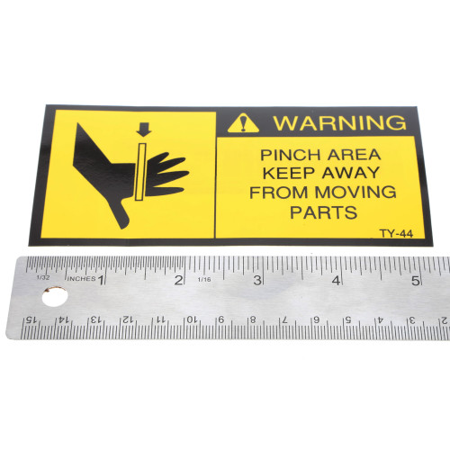 TUG 660 Decal for Pinch Area - Compatible with TUG 660 Models and Variants