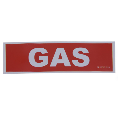 Gas Decal for TUG 660, 660-28, 660-38, 660-44, 663-44 & 661 GSE