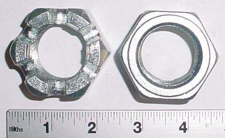 Slotted Nut 1 1/4"-12 Fine Thread for WASP GSE Models A02409D, A03677D, A03806D, A03813D, A03817D, A03827D, A03830D, A05024D, A212635D, A247257