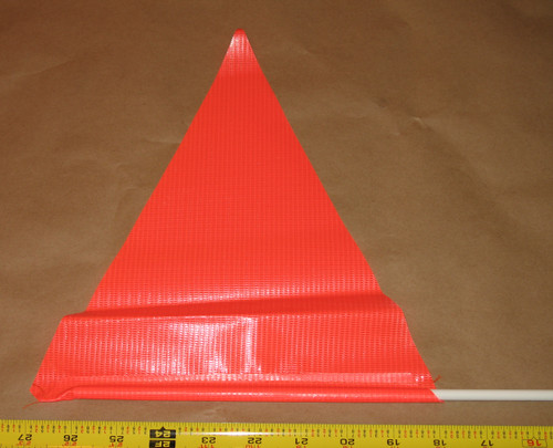 6FT Flag Pole with 1/4 Inch Rod for Ground Support Equipment