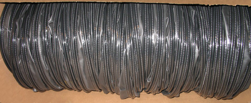 RAMPTECH 12" Dia Duct, 30 Ft Length with 3" Cuff for Ground Support Equipment