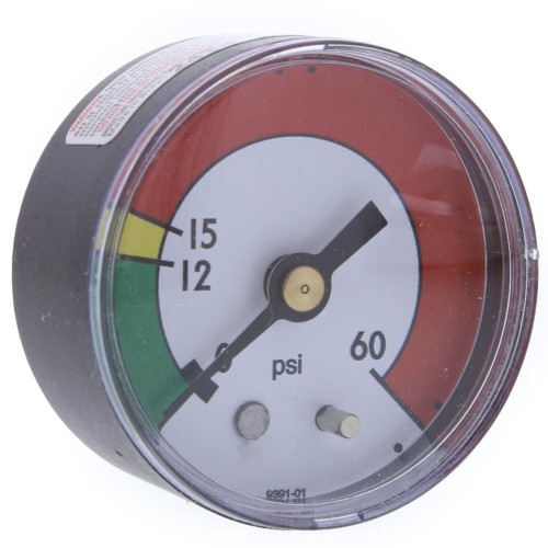 0-60 PSI Pressure Gauge for Aviation Ground Support Equipment
