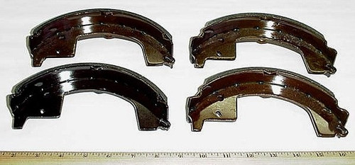 Brake Shoe Set of 4 for Clark 2330237, CT-40 Series & Harlan HTAB40SDWFN, HTAG50SDWFN