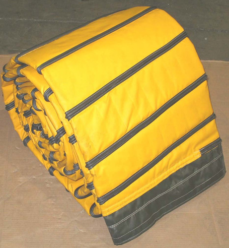 RAMPTECH 14in x 25ft Zipper Duct for Ground Support Equipment