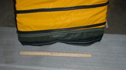 RAMPTECH 14" x 10' Zipper Duct for Ground Support Equipment