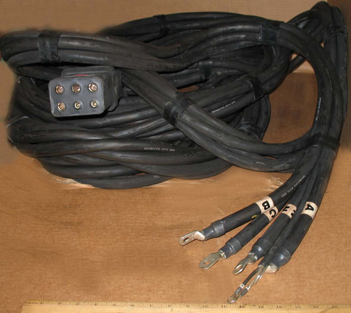 Guinault GA V12/V13 40 ft 2/0 GPU AC Cable for Ground Support Equipment