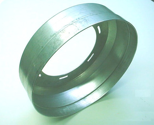 RAMPTECH 14-Inch Spun Aluminum Hose Connector for Ground Support Equipment