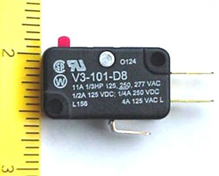 Micro Switch for JBT Aerotech Commander 15i Ground Support Equipment