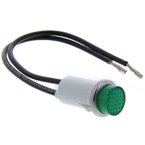 Flat Green Warning Lamp for TUG 440, 660, M3A, MA, and MC Models