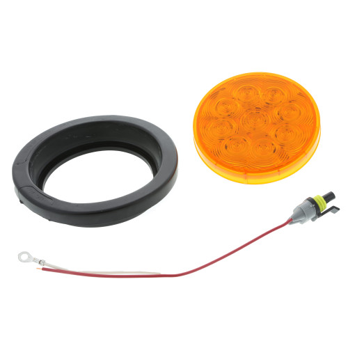 Round Amber 24V LED Lamp for TLD TXL-838-STD Ground Support Equipment