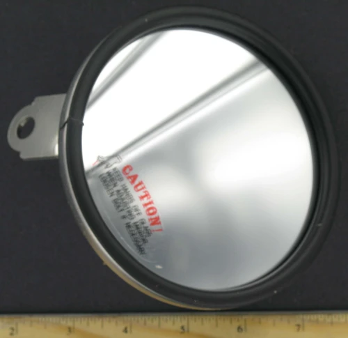 5" Round Convex Mirror for GSE, Right & Left Hand Use
