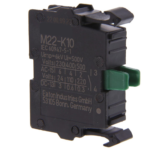 GSE Normally Open Contact Block for Goldhofer AST-2, TLD, Trepel, and Volk Models