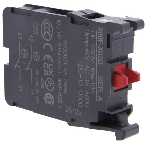 Contact Block 2NC for FMC Commander 30I & JBT Aerotech GSE Models