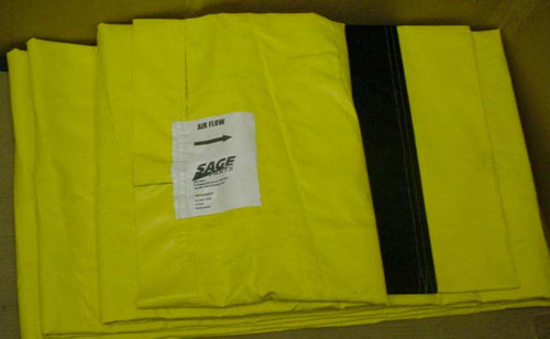 RAMPTECH 12" x 20ft Triflo Velcro Cuff Duct for Ground Support Equipment