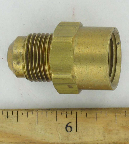 ADAPTER, 3/8 FEM NPT X NO 6 MALE 45 DEG-200166B