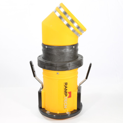 RAMPTECH 8" PCA Adaptor with 45° Swivel for Efficient Ramp Connection