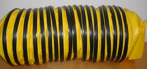 RAMPTECH 14" x 7' Lead-In Duct with Cuff for Ground Support Equipment