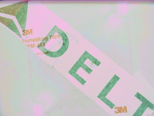 Signature Decal - 3 Inch Height for Ground Support Equipment