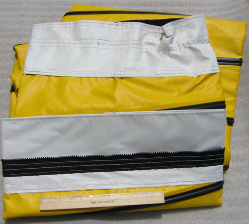 RAMPTECH 14" x 10ft Premium Zipper Duct for Ground Support Equipment