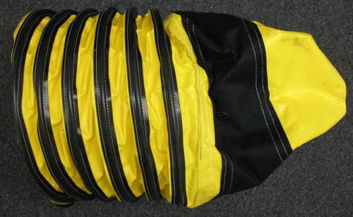 RAMPTECH 14" x 3ft Starter Duct with Velcro Cuff for Ground Support Equipment