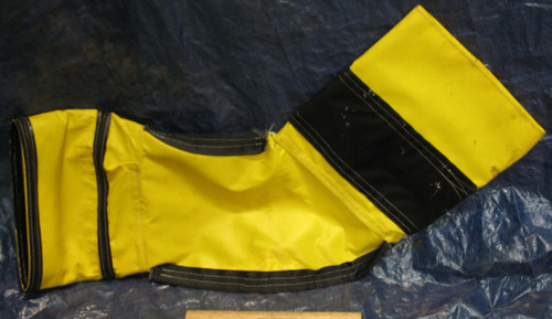 RAMPTECH 8" 45° Elbow with Velcro Cuff for Ground Support Equipment